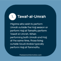 Five Types Of Tawaf During Hajj and Umrah