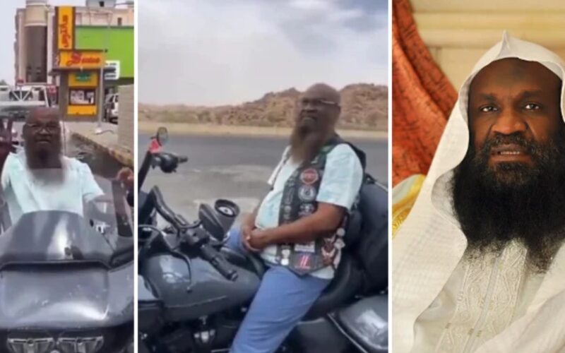 Video Of Former Imam of Masjid al Haram Riding a Harley Davidson