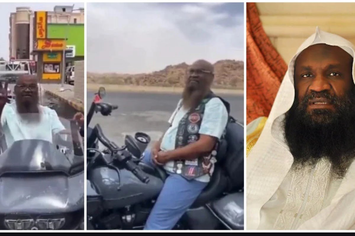 Video Of Former Imam of Masjid al Haram Riding a Harley Davidson