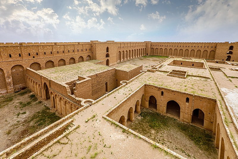 Ukhaidir Fortress in Karbala Iraq