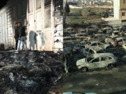 Israeli Occupiers Burn Dozens of Palestinian Homes and Cars in the West Bank