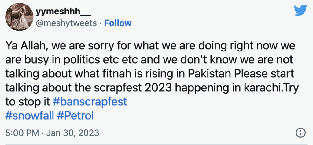 ban scrapfest karachi 1