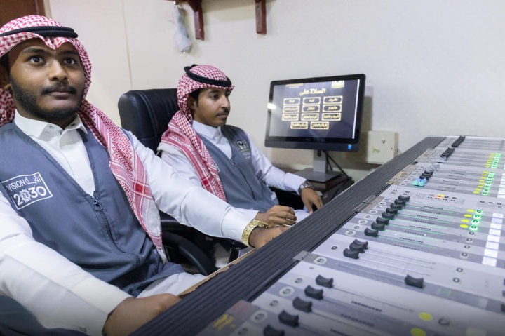 sound operators at masjid al haram 1