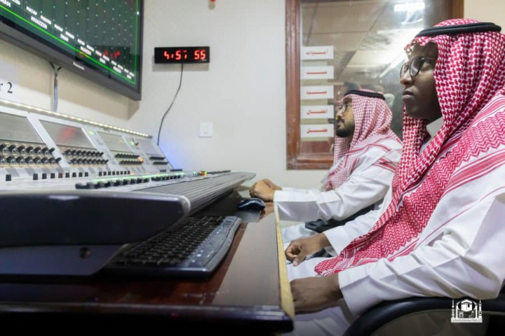 sound operators at masjid al haram 3
