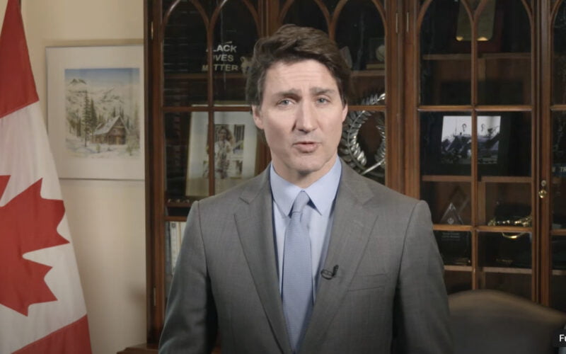 Canadian PM Justin Eid Wish
