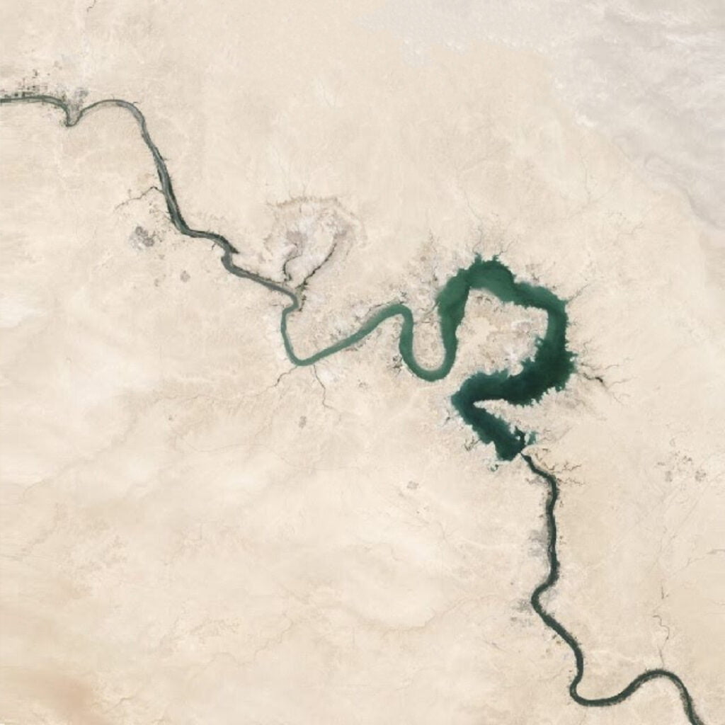 Euphrates River After