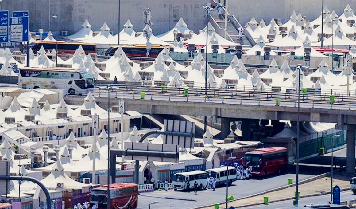 Mina Tents Hajj 2023 largest hajj
