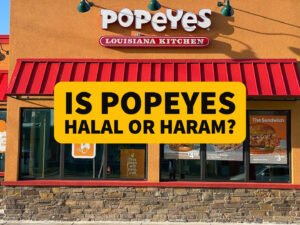 Popeyes halal haram