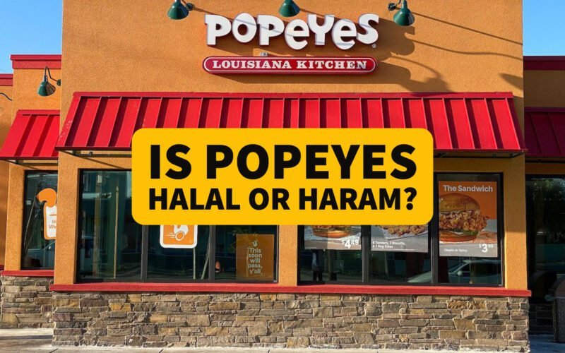 Popeyes halal haram