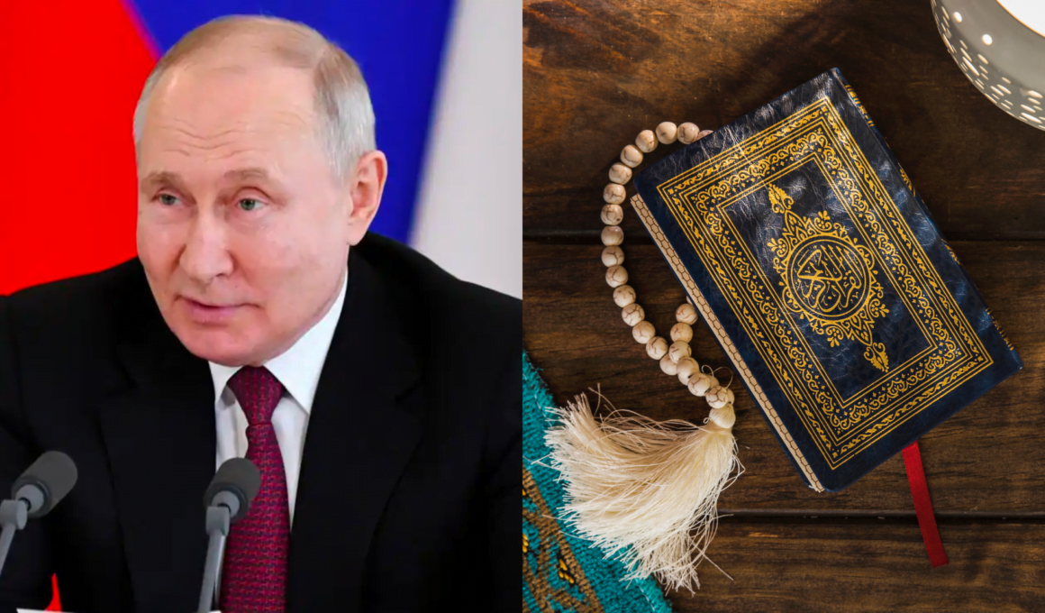 Putin Desrespecting Quran Crime Russia