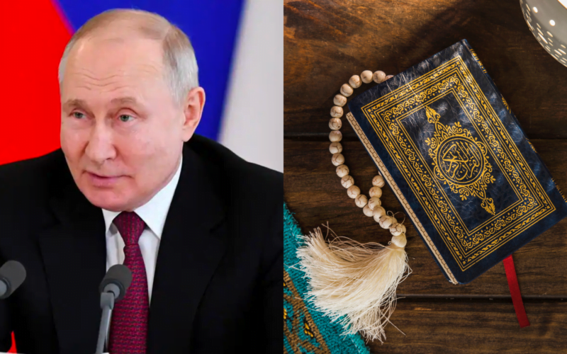 Putin Desrespecting Quran Crime Russia