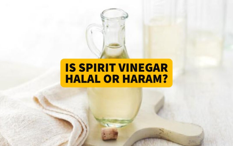 Spirit Vinegar halal haram