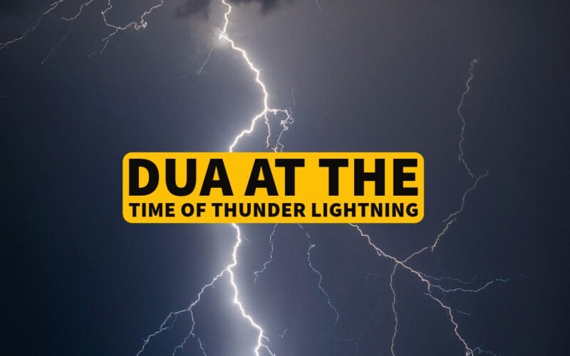 Dua AT tHE tIME oF thUNDER lIGHTNING