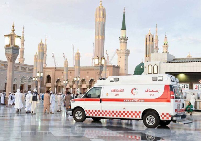 Ambulance inside Masjid an nabawi, Madina, Saudi arabia