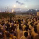 people performing hajj