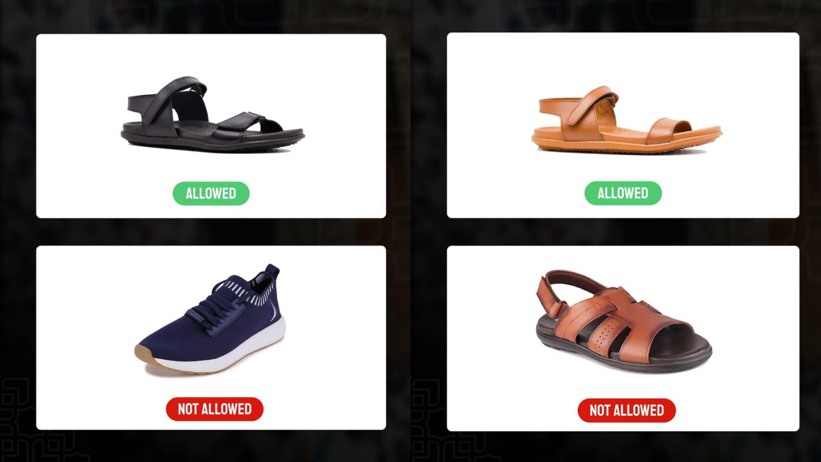 Which Slippers For Ihram Are Best and Which Are Not which-slippers-for-ihram-are-best-and-which-are-not