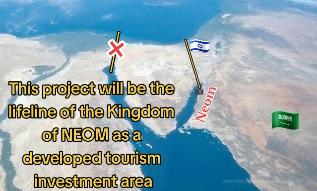 link of neom with israel 1