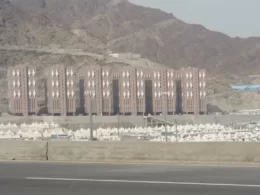 towers in mina saudi arabia