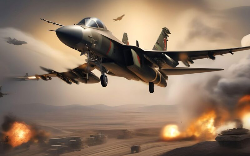 Israel Escalates Airstrikes on Southern Borders Amidst Tensions with Hezbollah