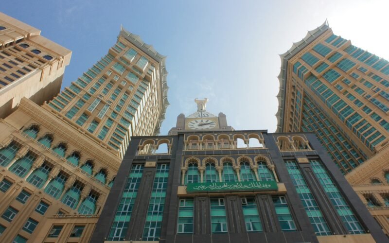 clock tower makkah close up