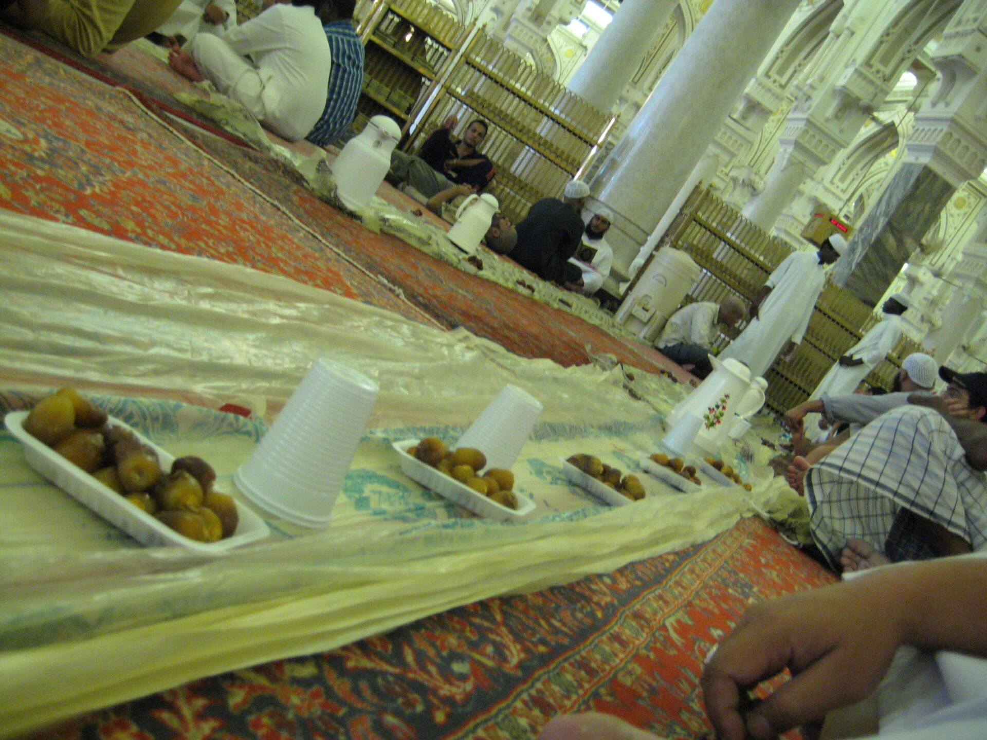 iftar in the grand mosque