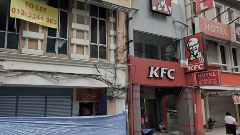 KFC Jalan Sultan in Kuala Lumpur, Selangor, Malaysia