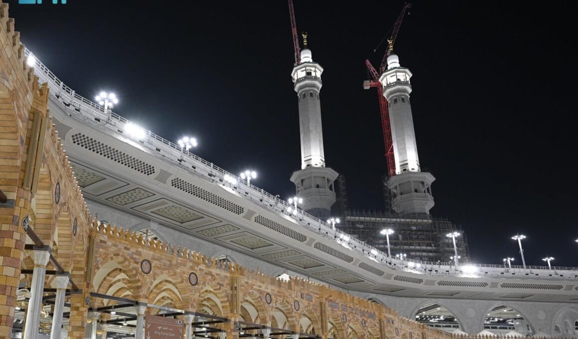 Speakers in masjid al haram 1