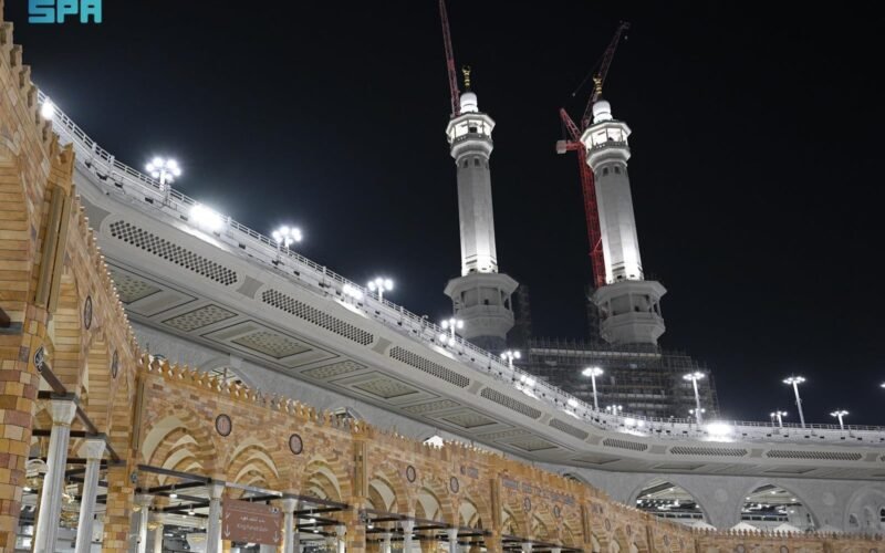 Speakers in masjid al haram 1