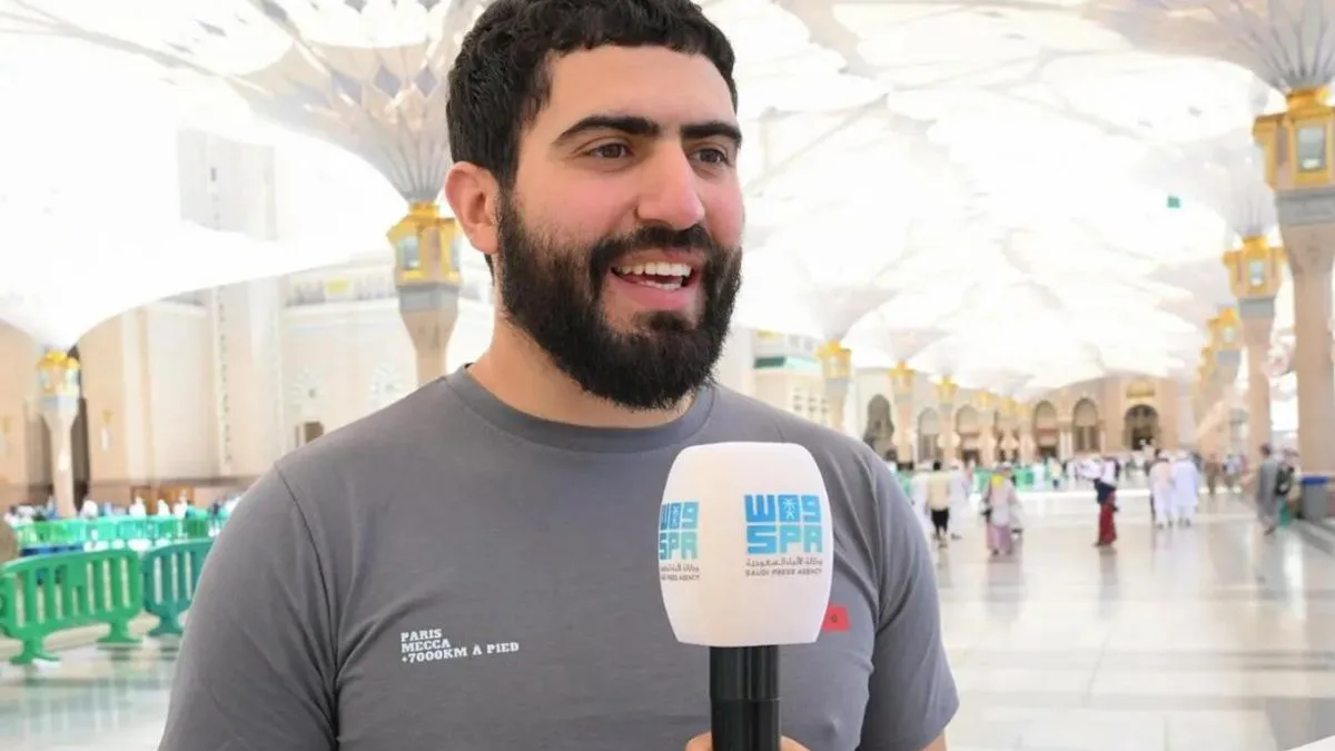 Pilgrim From France Walked To Makkah To Perform Umrah