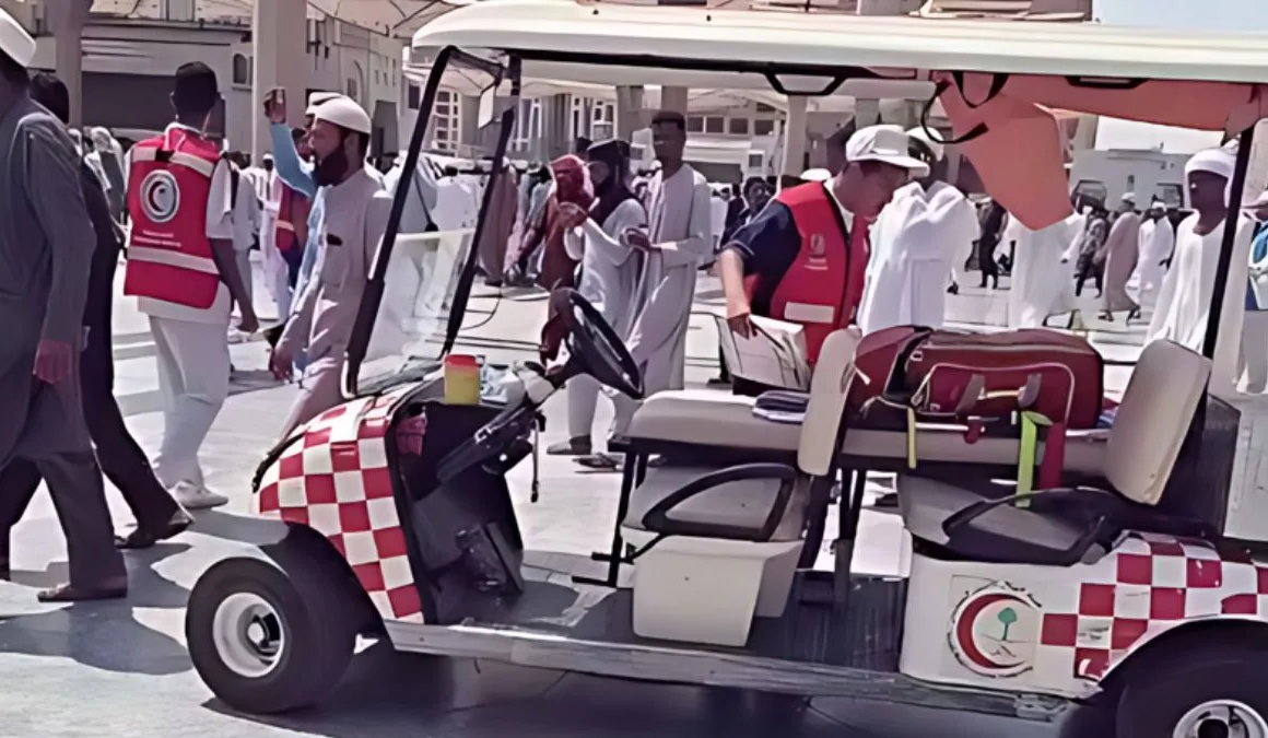 medical cart in masjid an nabawi