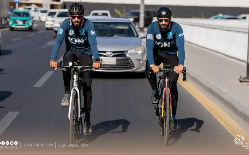 Hajj 2024 Pilgrims Bicycles from UK 2