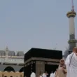 people doing tawaf around masjid al haram