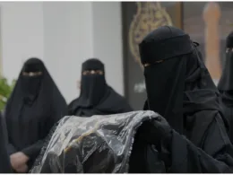 Saudi Women Kiswa Changing Ceremoney 2024 1