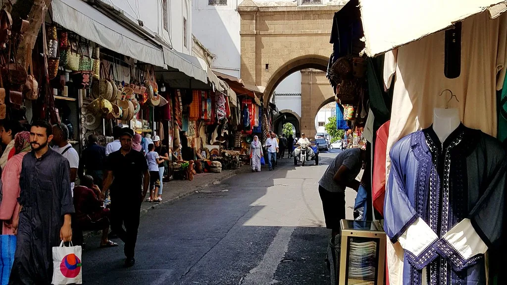 Madina Street Market Casablanca, Morocco