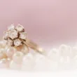 ring, gold, pearls