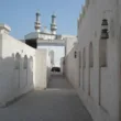 Traditional Sharjah with Mosque in background