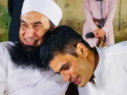 arshad nadeem with moulana tariq jamil