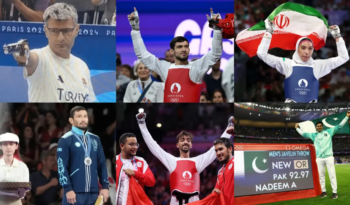 muslim ahtletes medals 2024 paris olympics