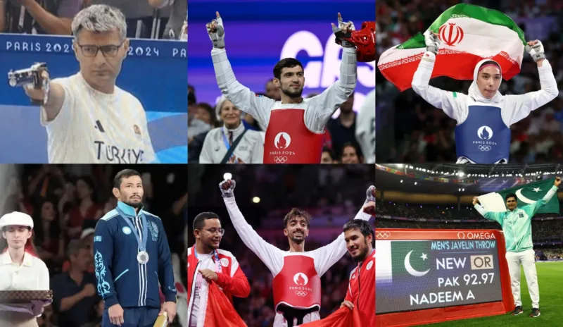 muslim ahtletes medals 2024 paris olympics