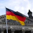 Germany Flag in Front of Building