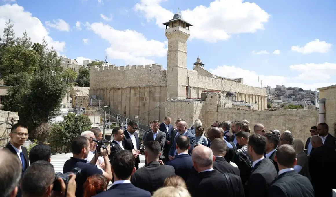 Ibrahimi Mosque in the city of Hebron