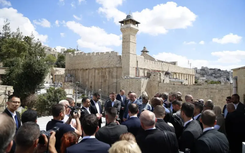 Ibrahimi Mosque in the city of Hebron