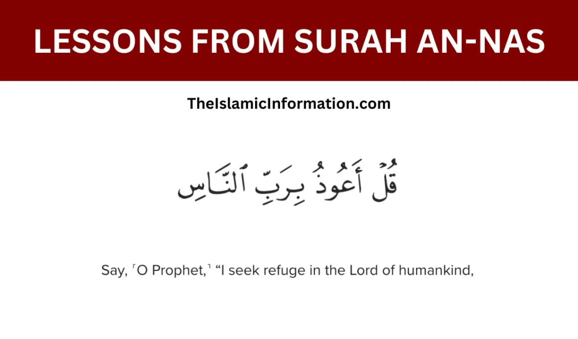 LESSONS FROM SURAH AN NAS