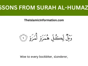 LESSONS FROM SURAH Al Humazah