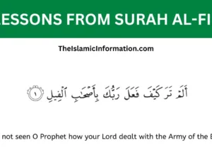 LESSONS FROM SURAH al fil