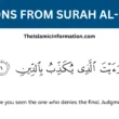 LESSONS FROM SURAH al maun