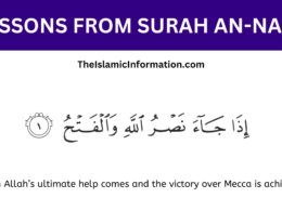 LESSONS FROM SURAH an nasr