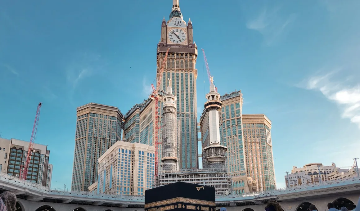 bath in masjid al haram