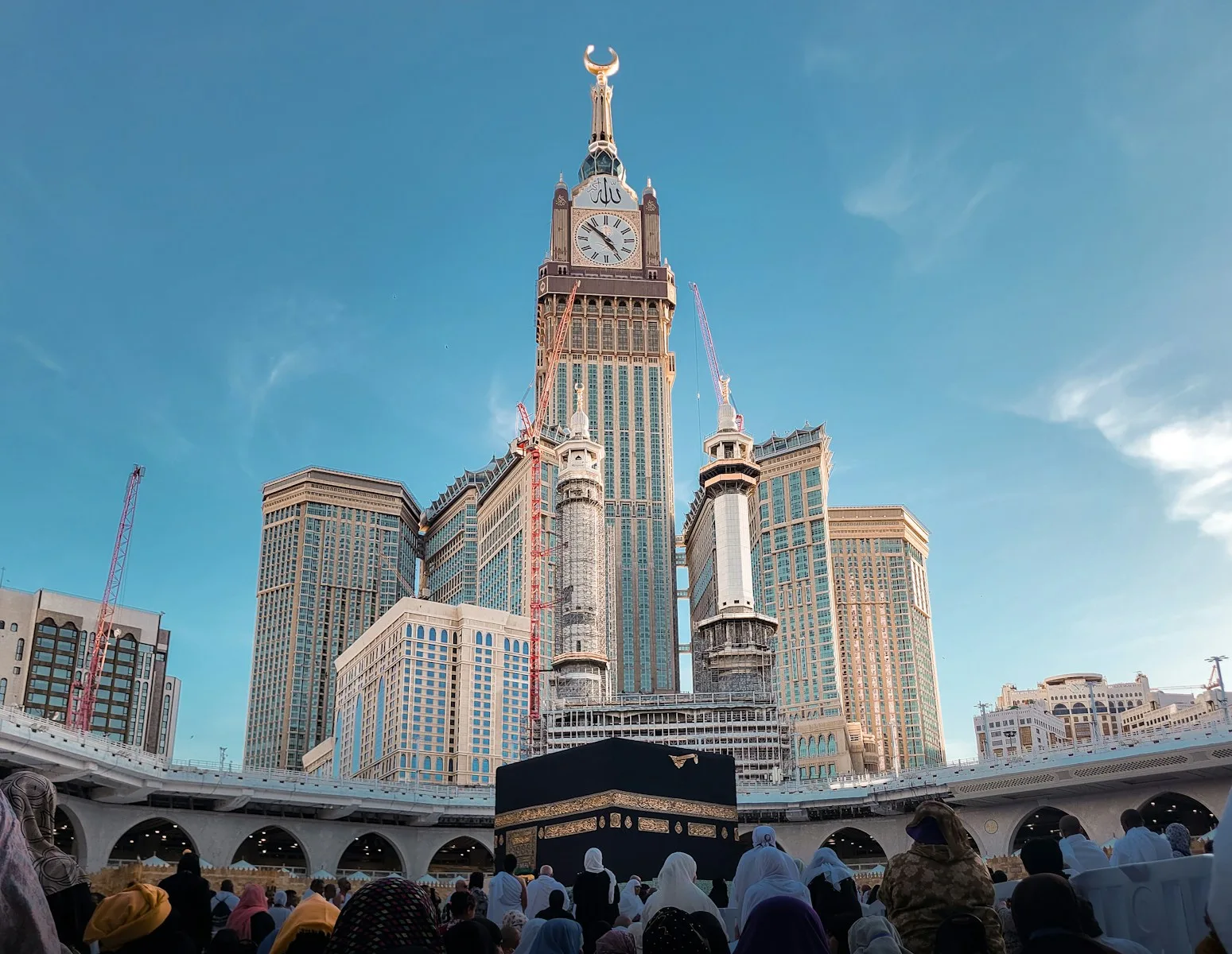 bath in masjid al haram