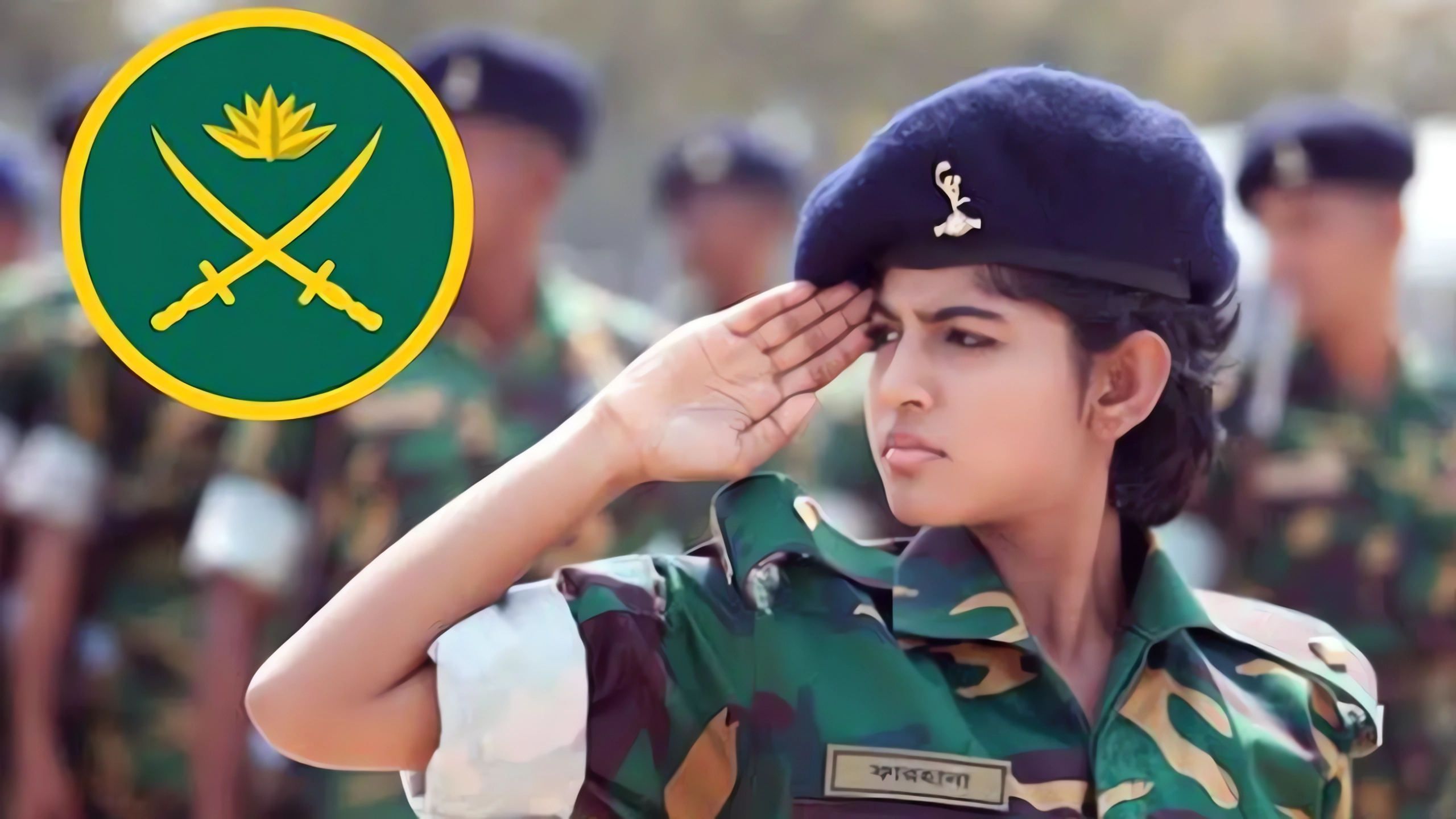 bangladeshi army woman